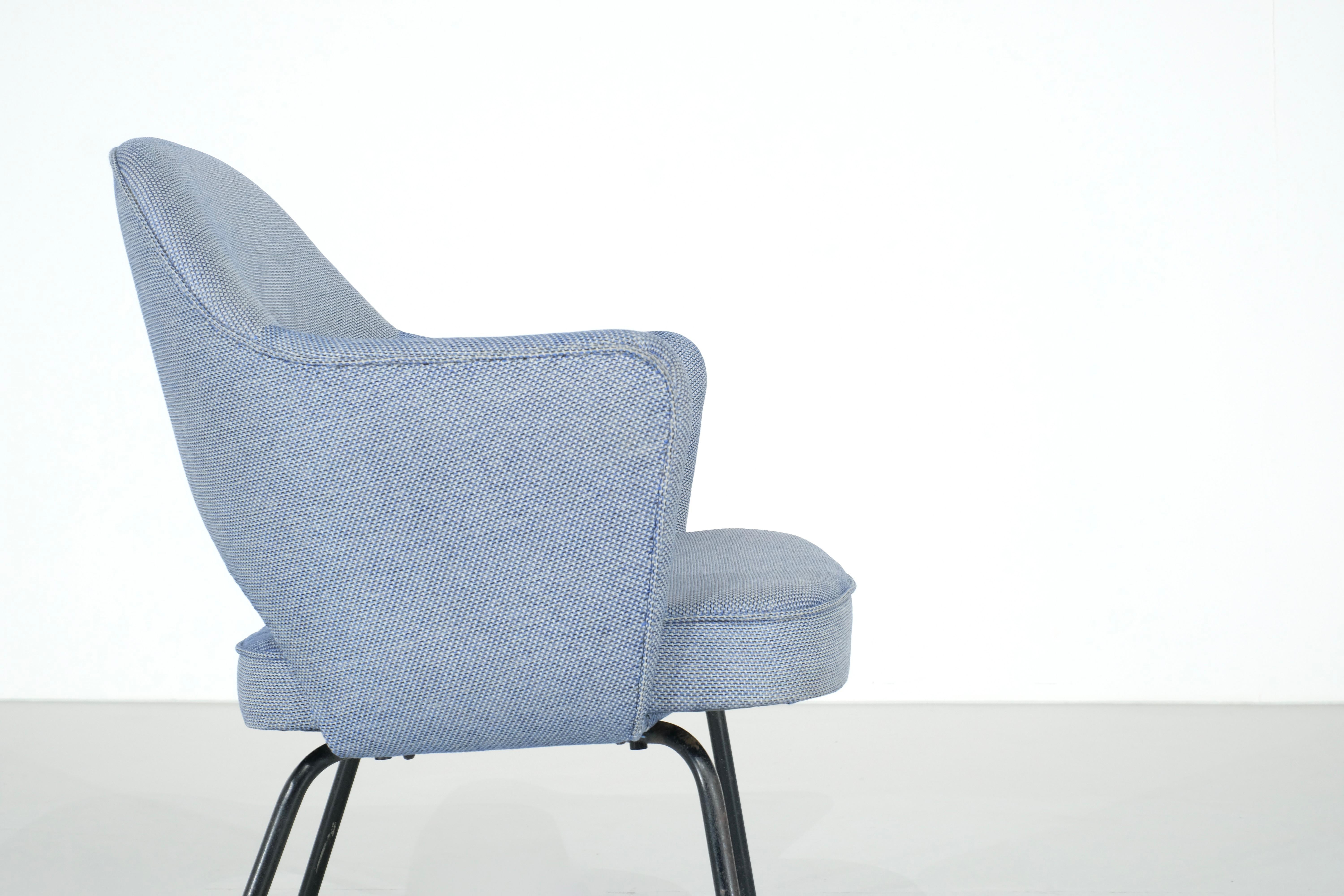 Américain Fauteuil Conference d'Eero Saarinen produit par Knoll pour IBM, USA 1957. en vente