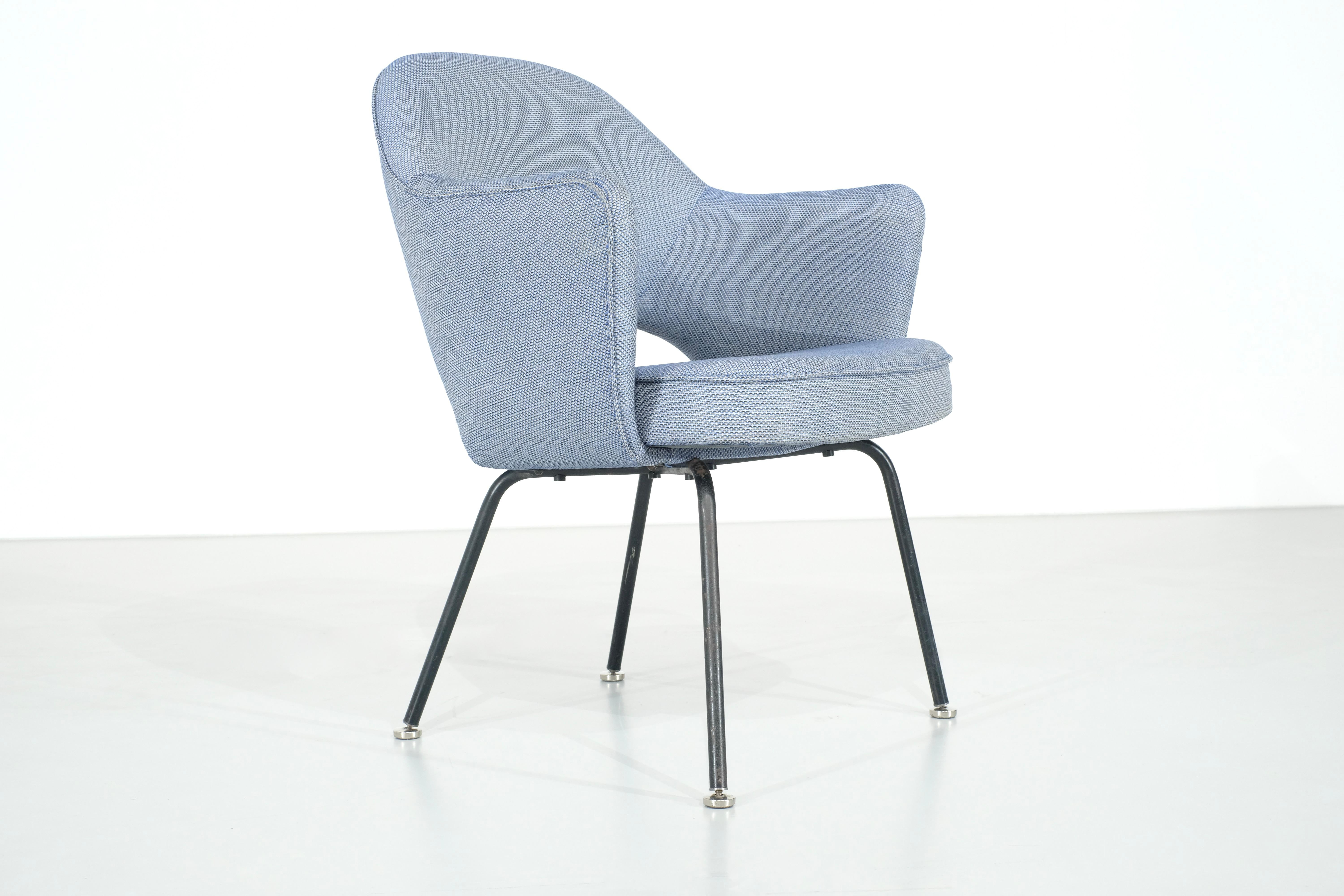 Fauteuil Conference d'Eero Saarinen produit par Knoll pour IBM, USA 1957. en vente 2