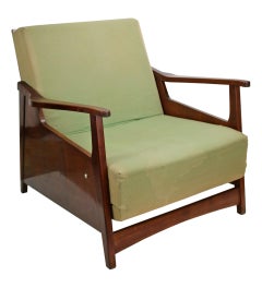 Vintage Armchair, Convertible, Mid 20th Century