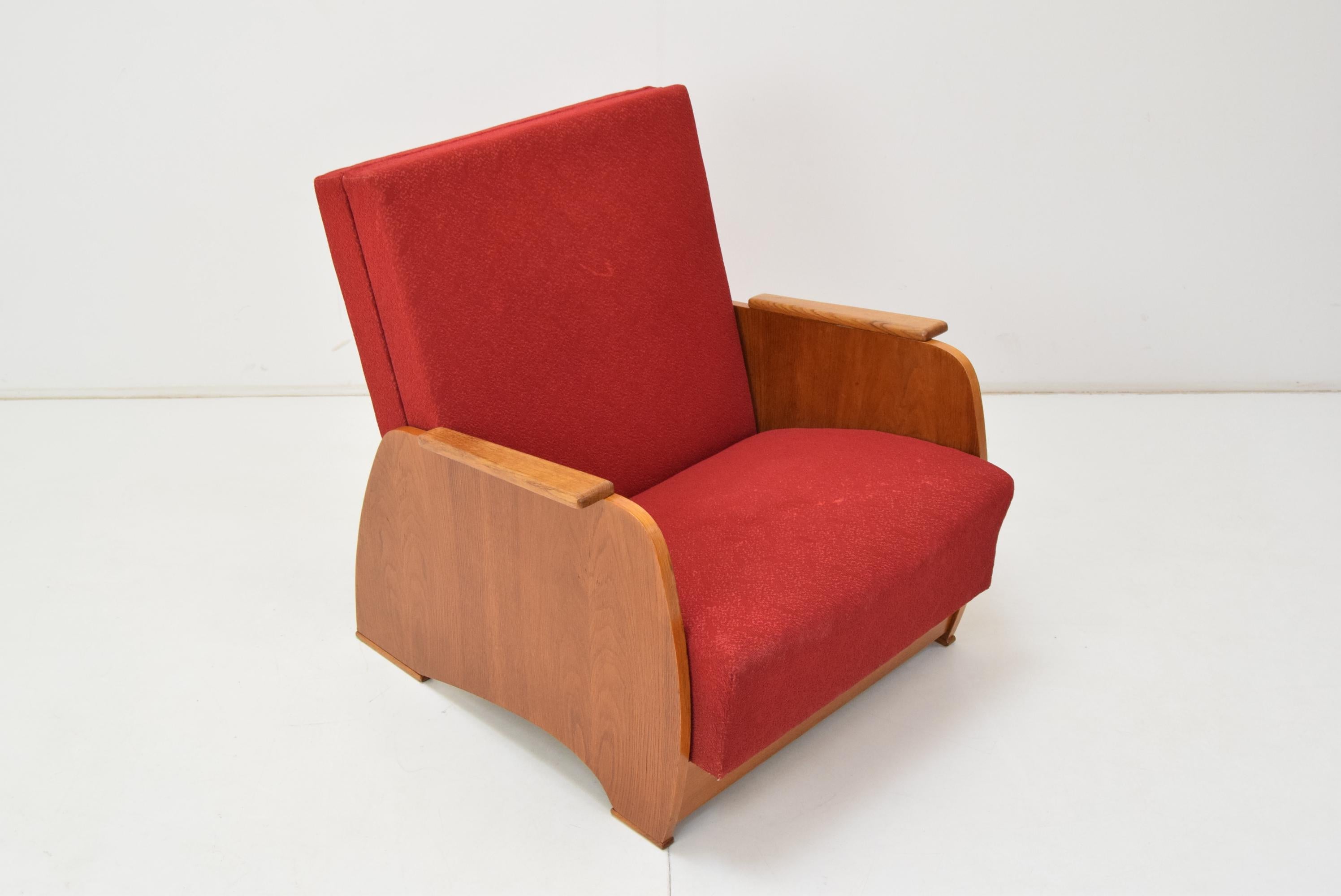 Sessel, umwandelbar in Daybad, 1960er Jahre (Moderne der Mitte des Jahrhunderts) im Angebot