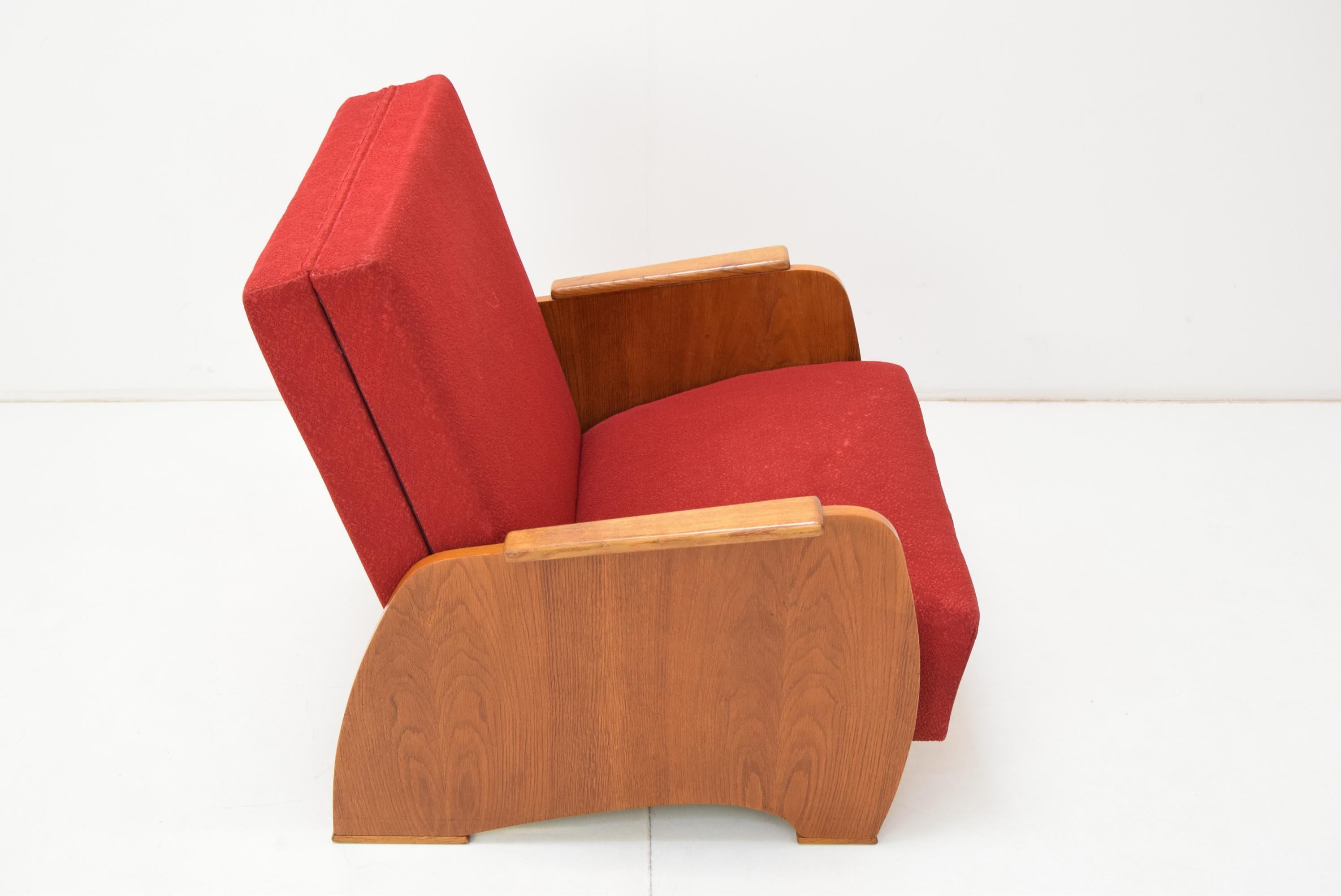 Fabric Armchair Convertible to Daybad, 1960´s For Sale