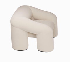 Armchair Cuby in Beige Fabric by Alter Ego Studio