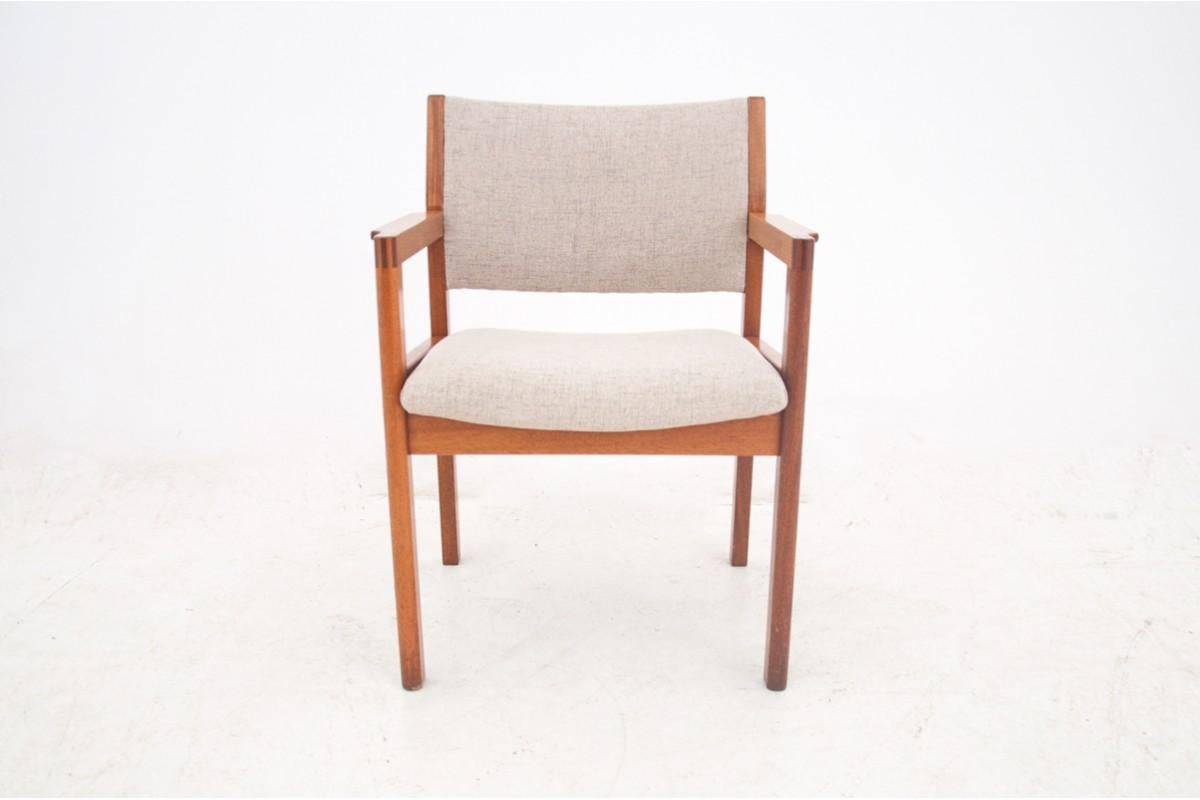 Armchair, Danish design, 1960s. In Good Condition For Sale In Chorzów, PL