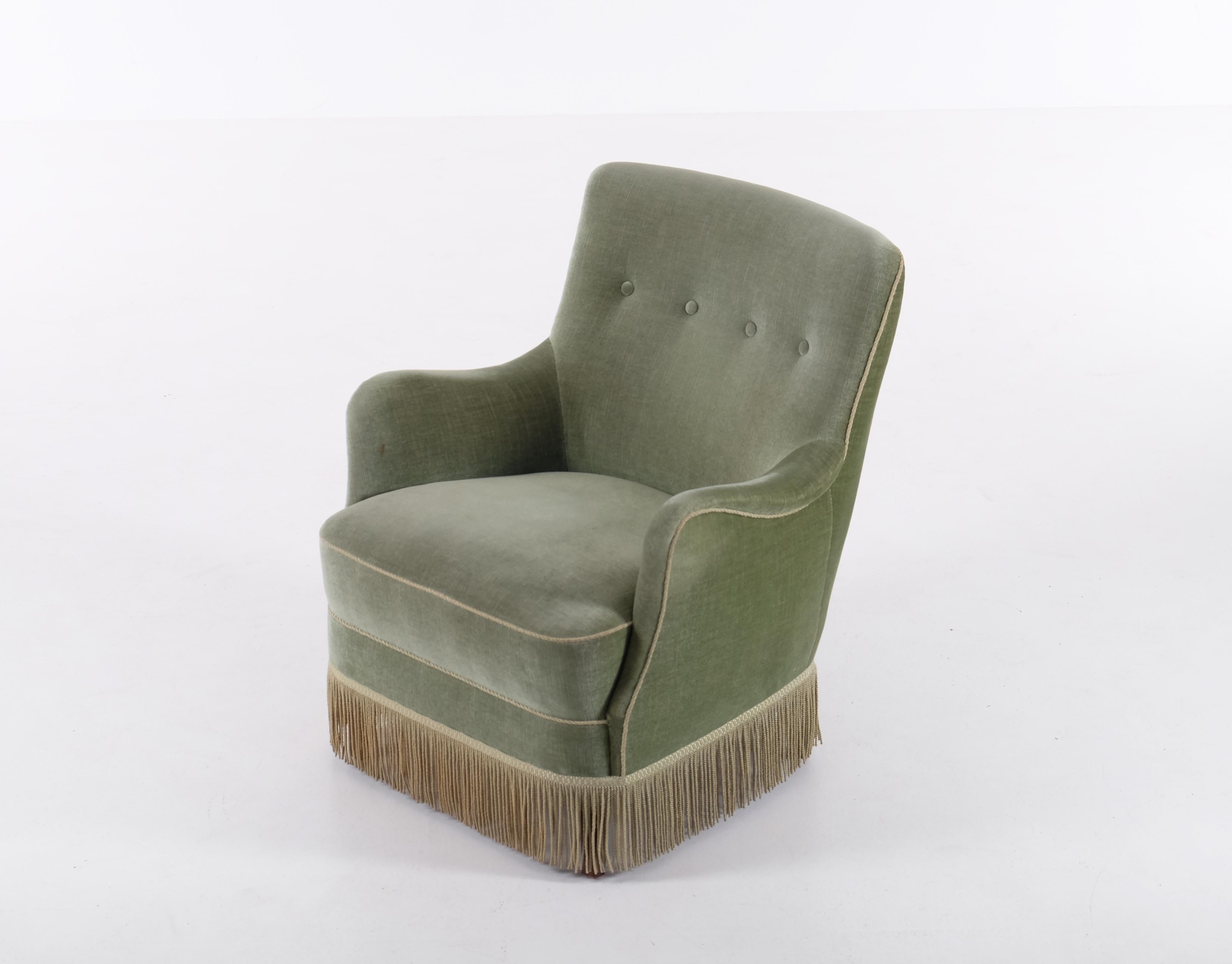 Scandinavian Modern Armchair, Denmark, 1960s
