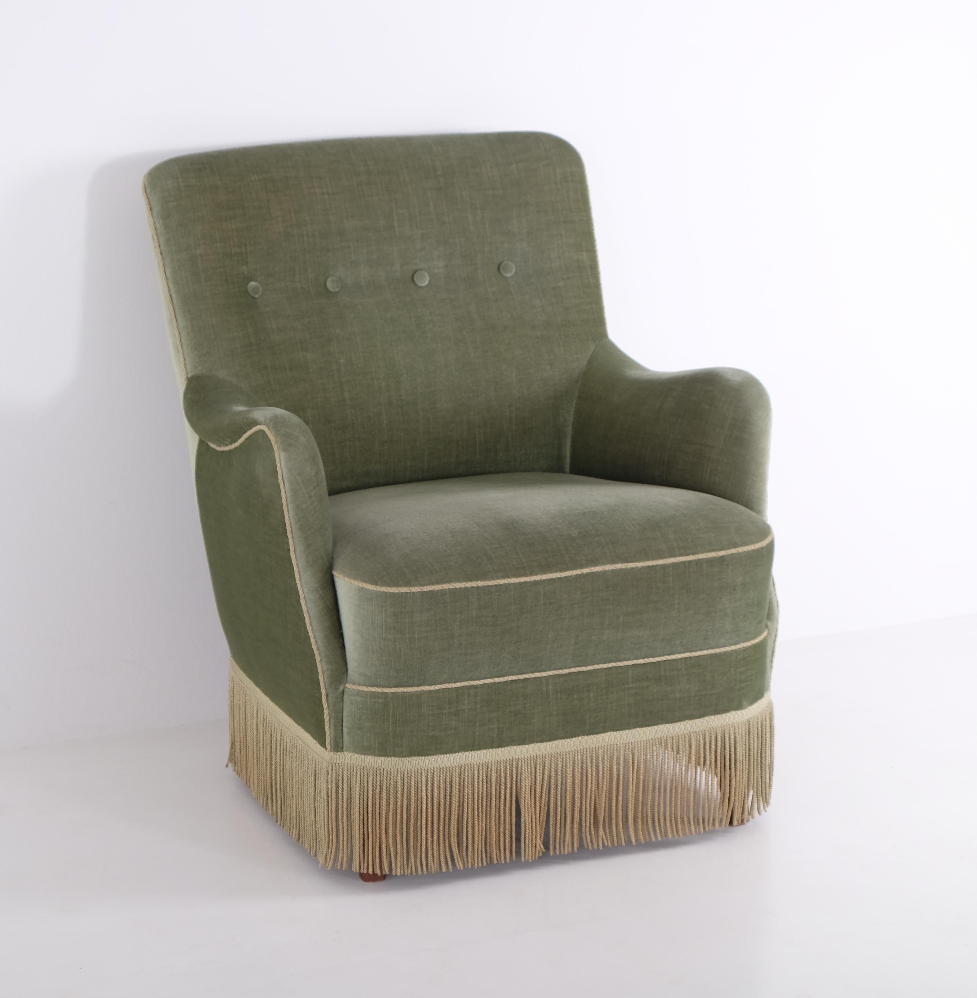 Mid-20th Century Armchair, Denmark, 1960s