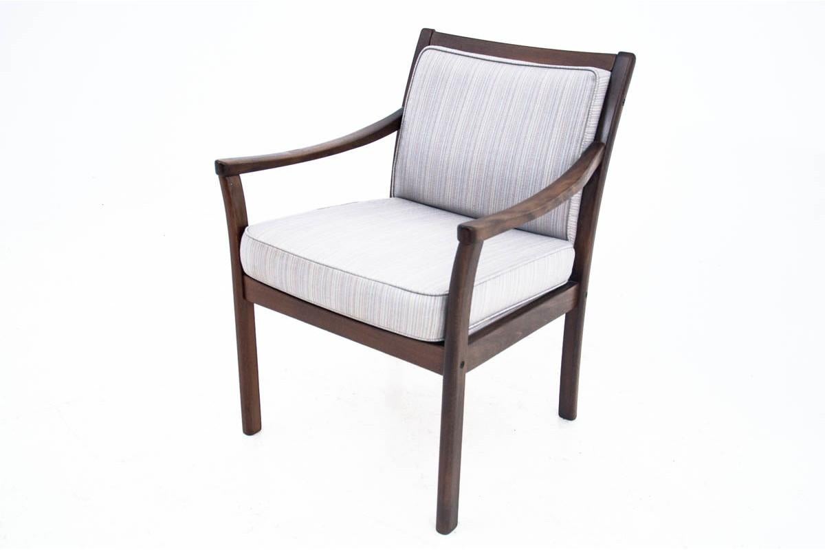 Scandinavian Modern Armchair, Denmark, 1970s For Sale