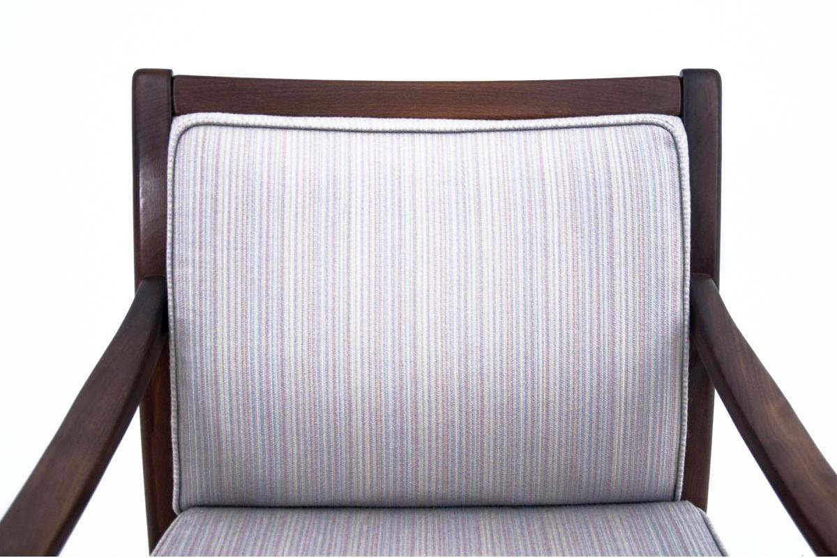 Cotton Armchair, Denmark, 1970s For Sale