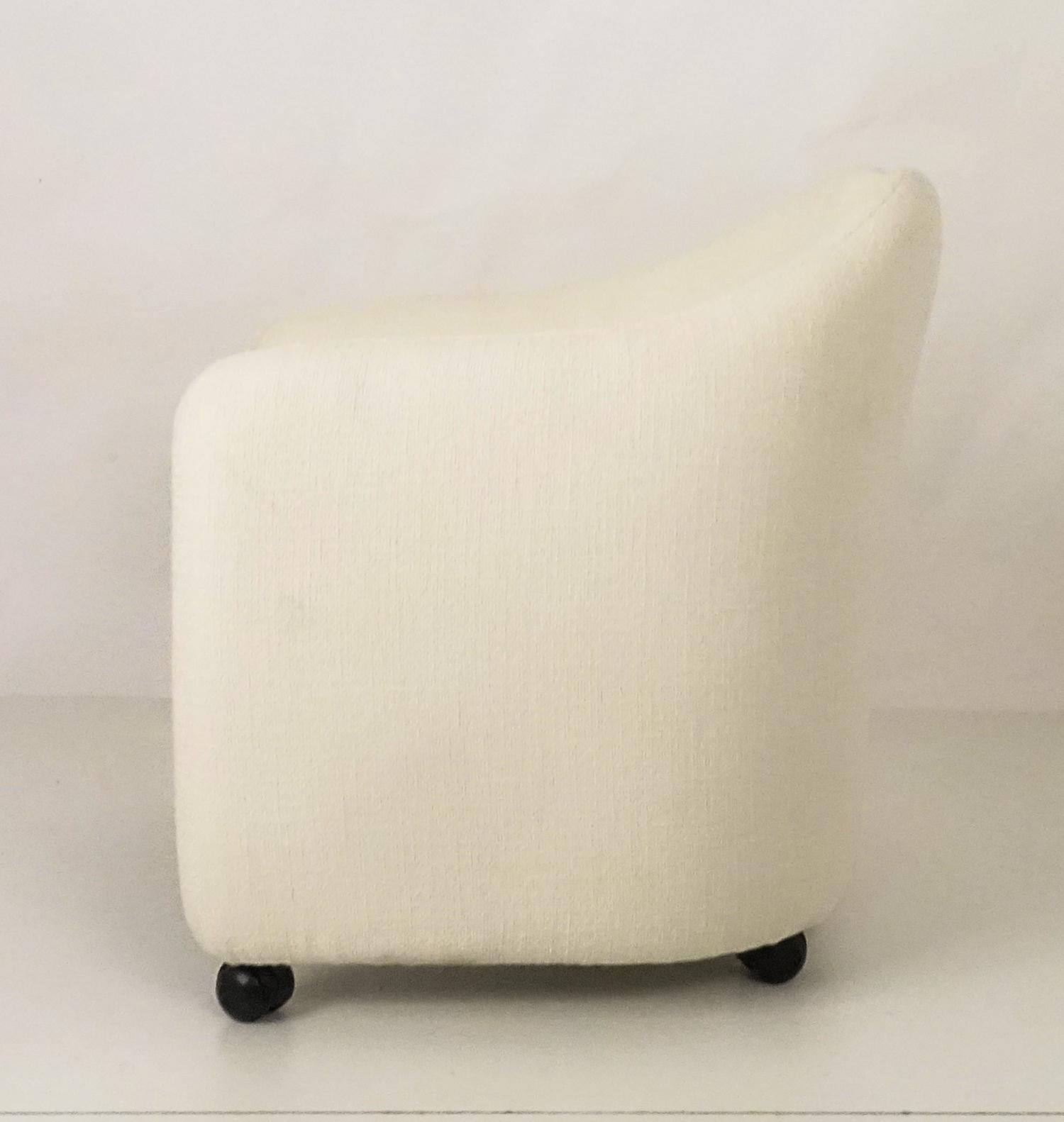 Mid-Century Modern Armchair designed by Eugenio Gerli for Tecno, 1960s