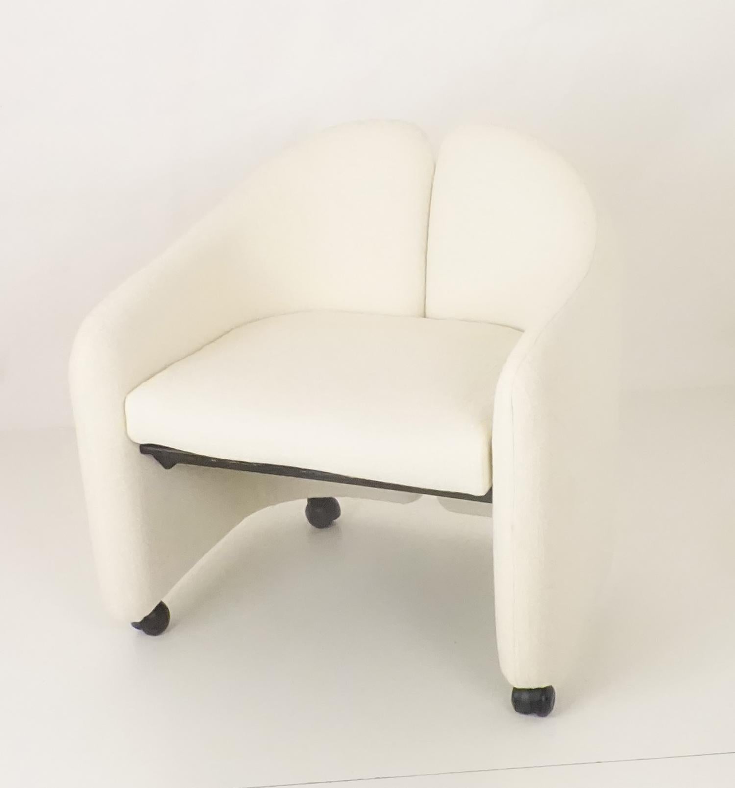 Mid-Century Modern Armchair designed by Eugenio Gerli for Tecno, 1960s For Sale