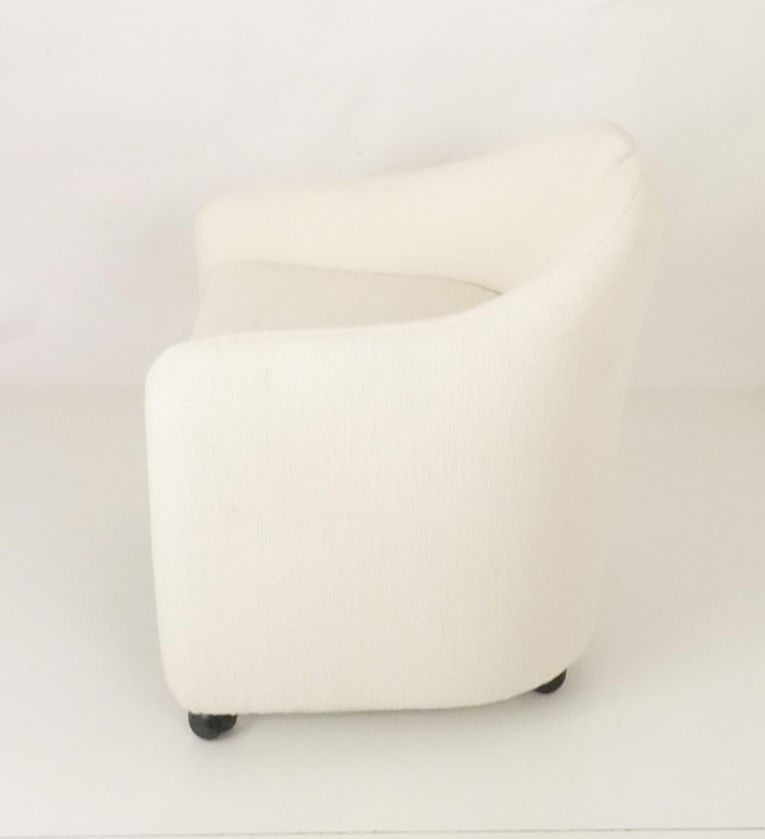 Armchair designed by Eugenio Gerli for Tecno, 1960s In Good Condition For Sale In Barcelona, Cataluna