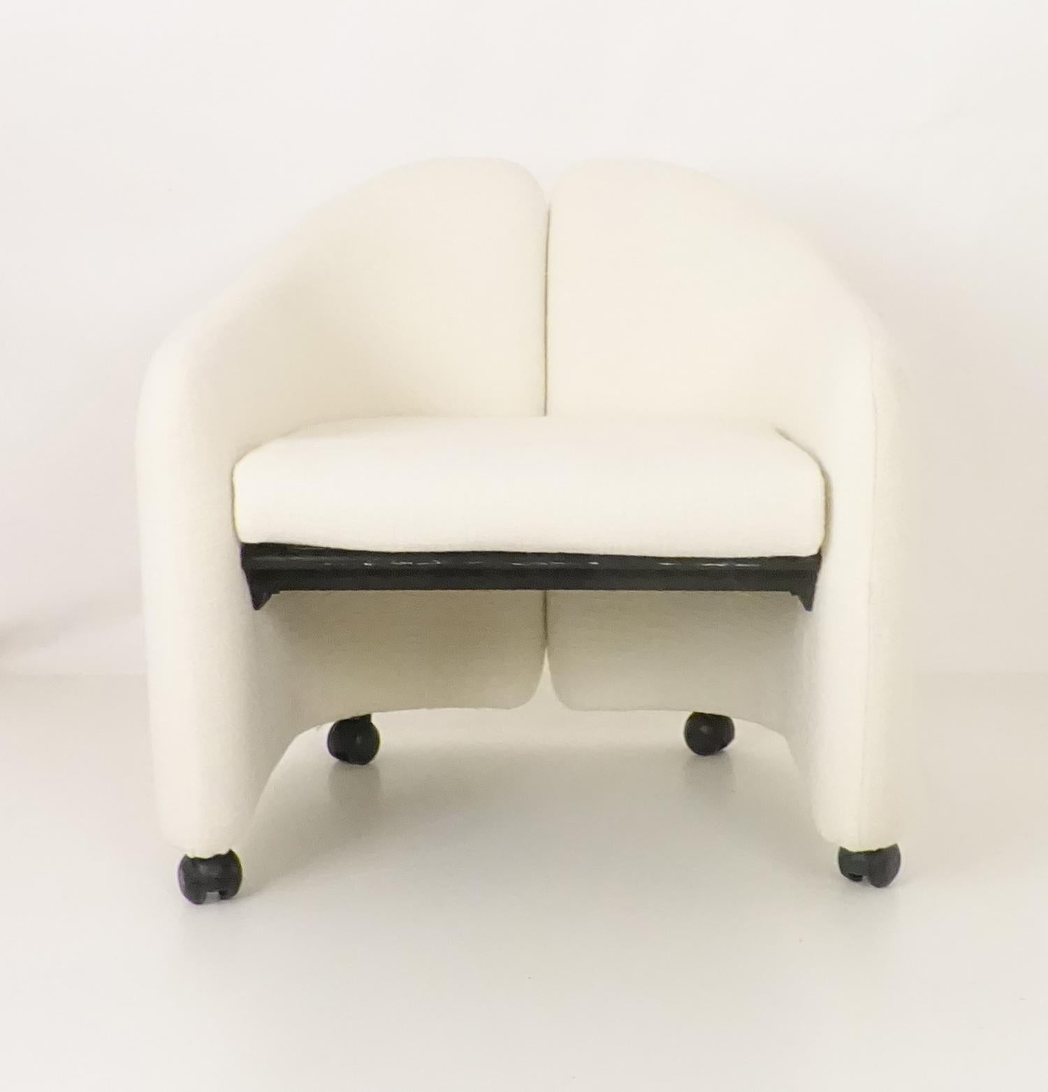 Metal Armchair designed by Eugenio Gerli for Tecno, 1960s