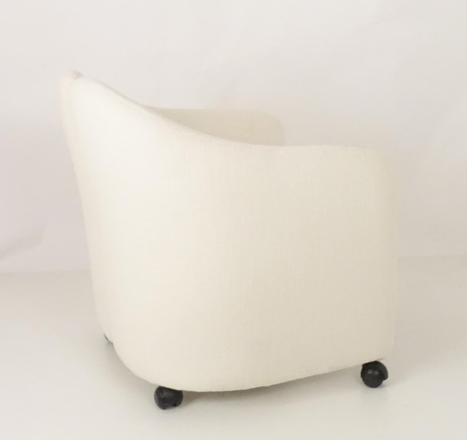 Metal Armchair designed by Eugenio Gerli for Tecno, 1960s For Sale