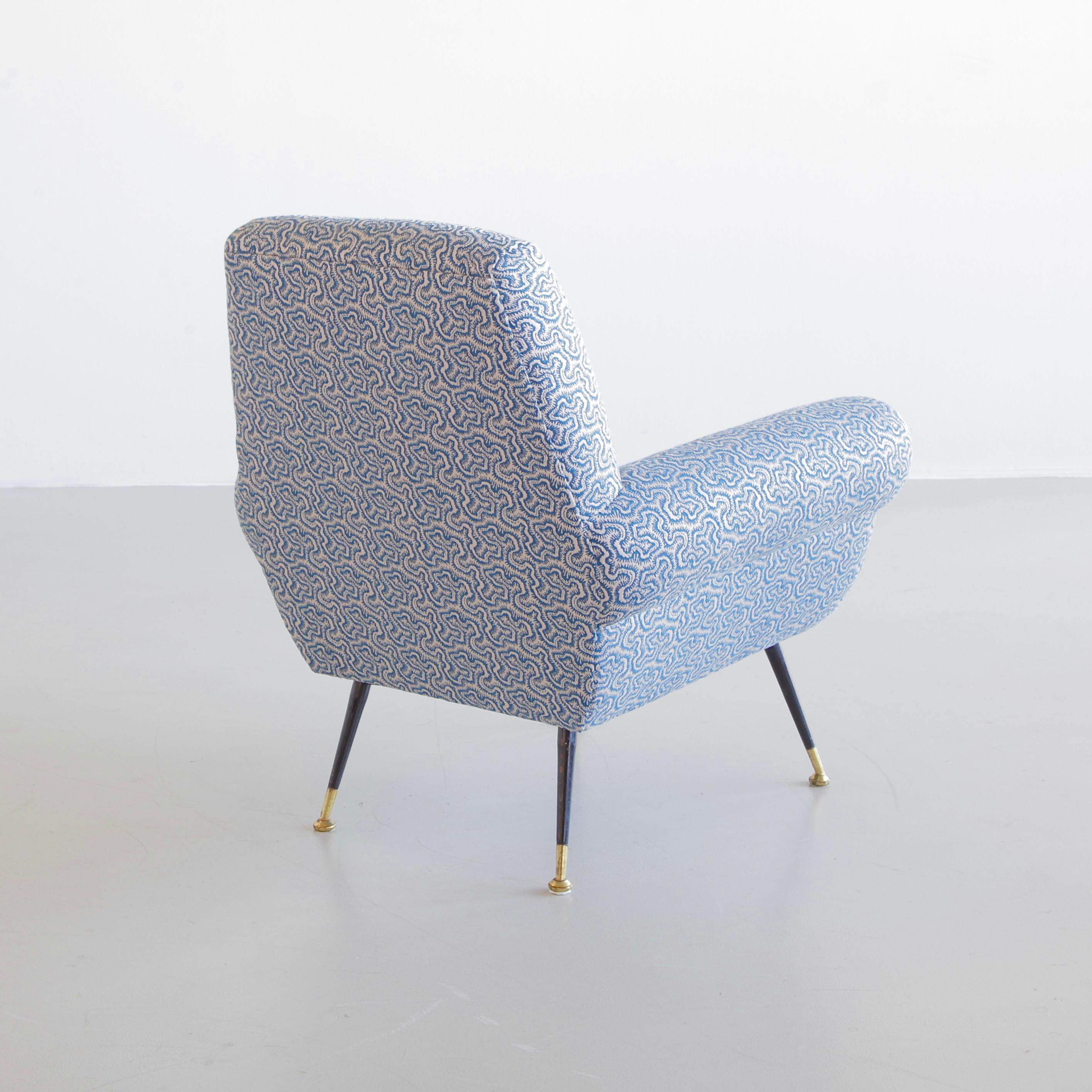 Mid-Century Modern Armchair Designed by Gigi Radice for Minotti