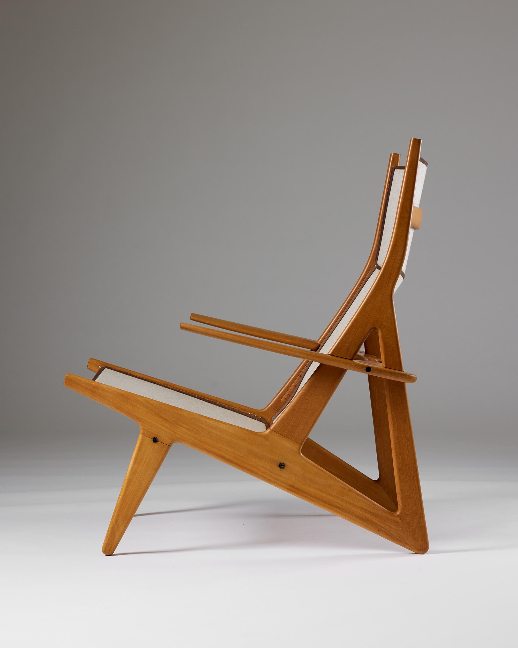 Fauteuil am designs par Hans Frost Nielsen Danemark, 1974 Bon état - En vente à Stockholm, SE