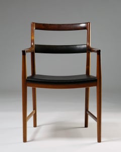 Armchair Designed by Helge Vestergaard Jensen for Peder Pederson, Denmark, 1960s
