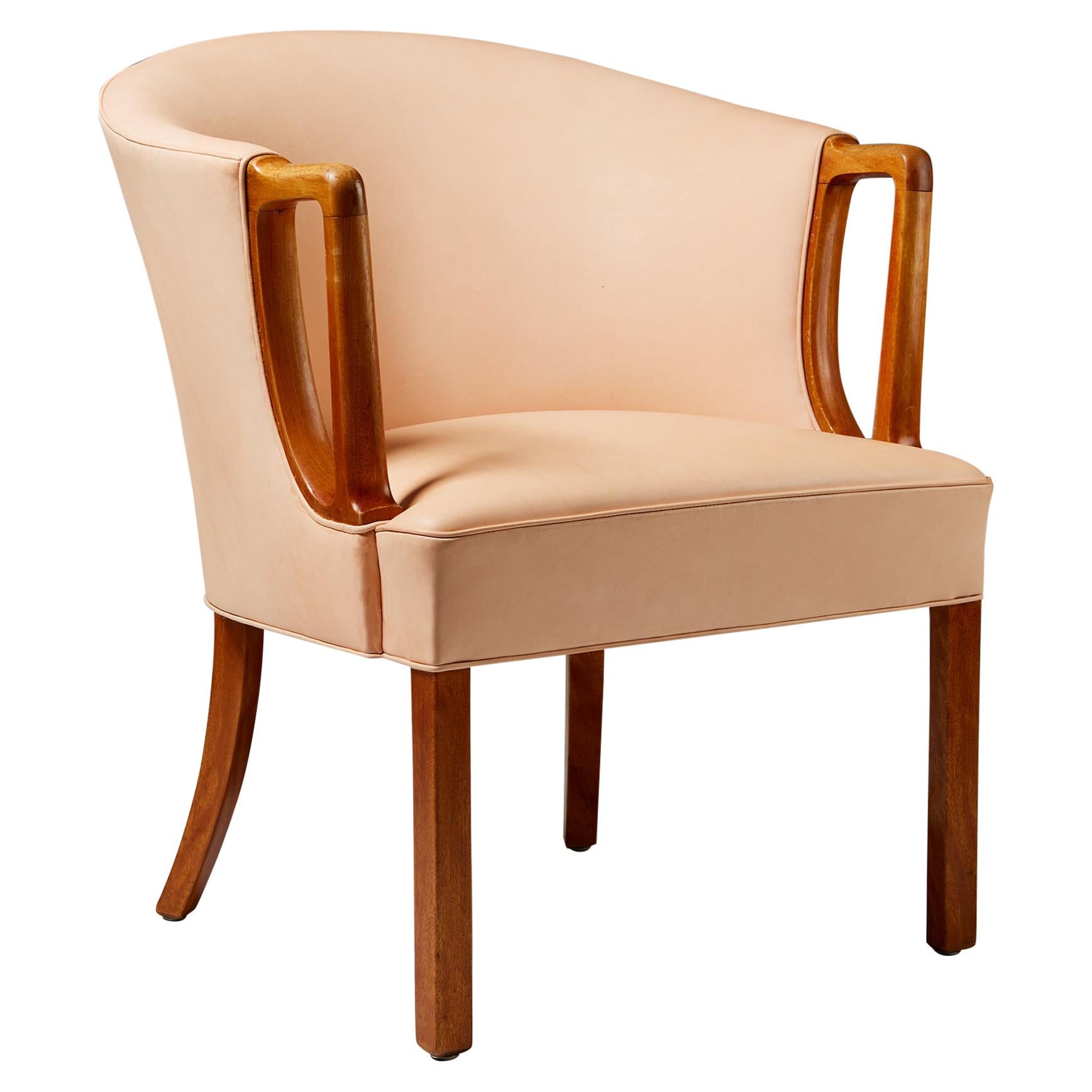 Armchair Designed by Jacob Kjaer, Denmark, 1950s