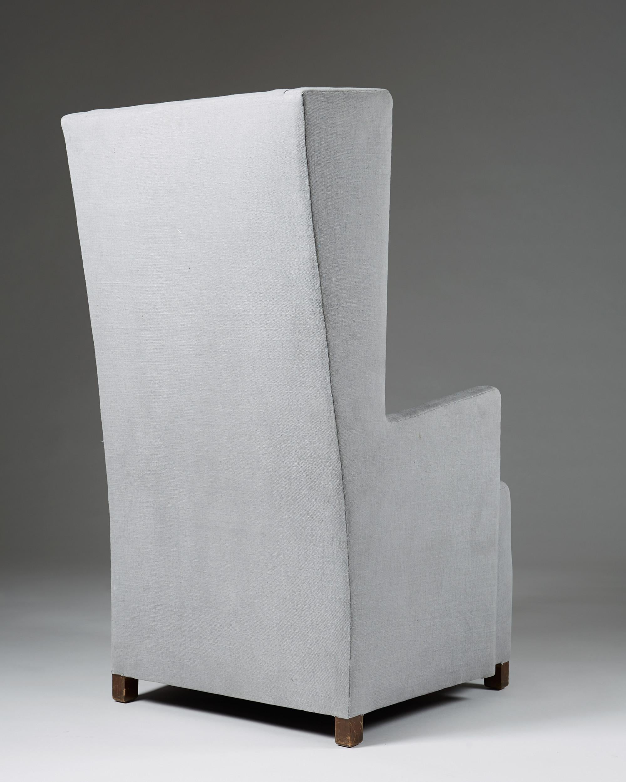 Swedish Armchair, designed by Uno Åhrén or Bj�örn Trägårdh for Svenskt Tenn, Sweden 1930s