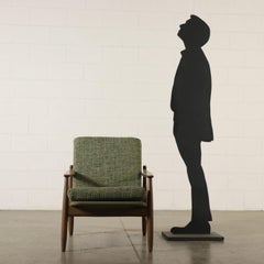 Armchair Designed for Pizzetti Vintage, Italy, 1960s