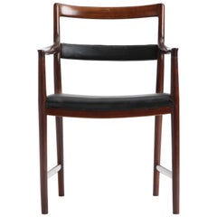 Sillas de comedor de palisandro de Vestergaard Jensen para Peder Pedersen