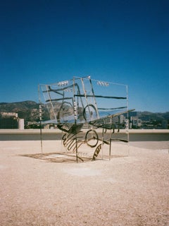 Armchair Distorted, Acrylic Glass and Paint