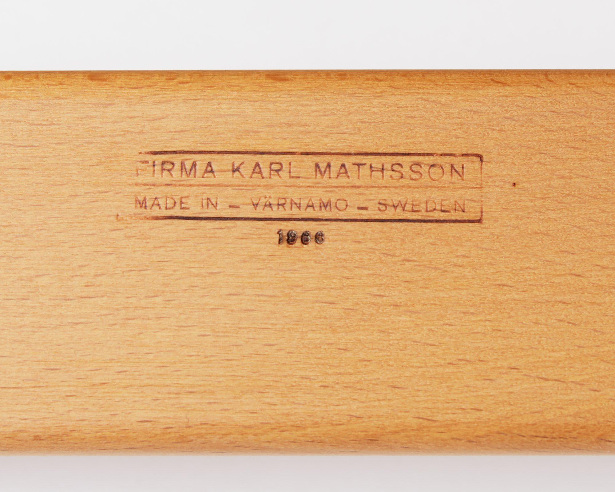 Armchair ‘Eva High’ Designed by Bruno Mathsson for Karl Mathsson, Sweden, 1960 For Sale 4