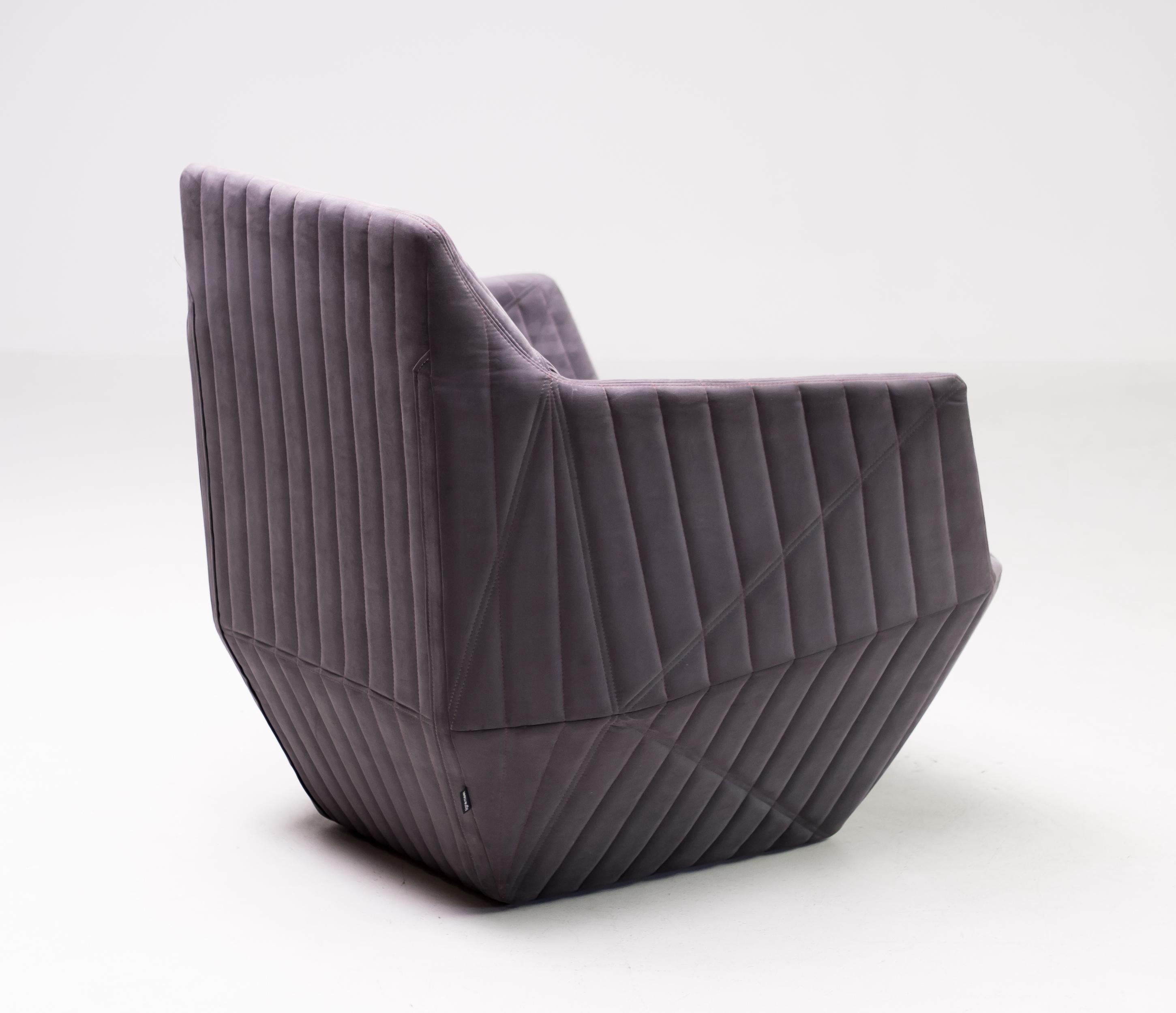 Modern Armchair Facett by Ronan & Erwan Bouroullec for Ligne Roset