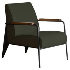 Sessel "Fauteuil De Salon" Prouvé Raw für Vitra, Grün