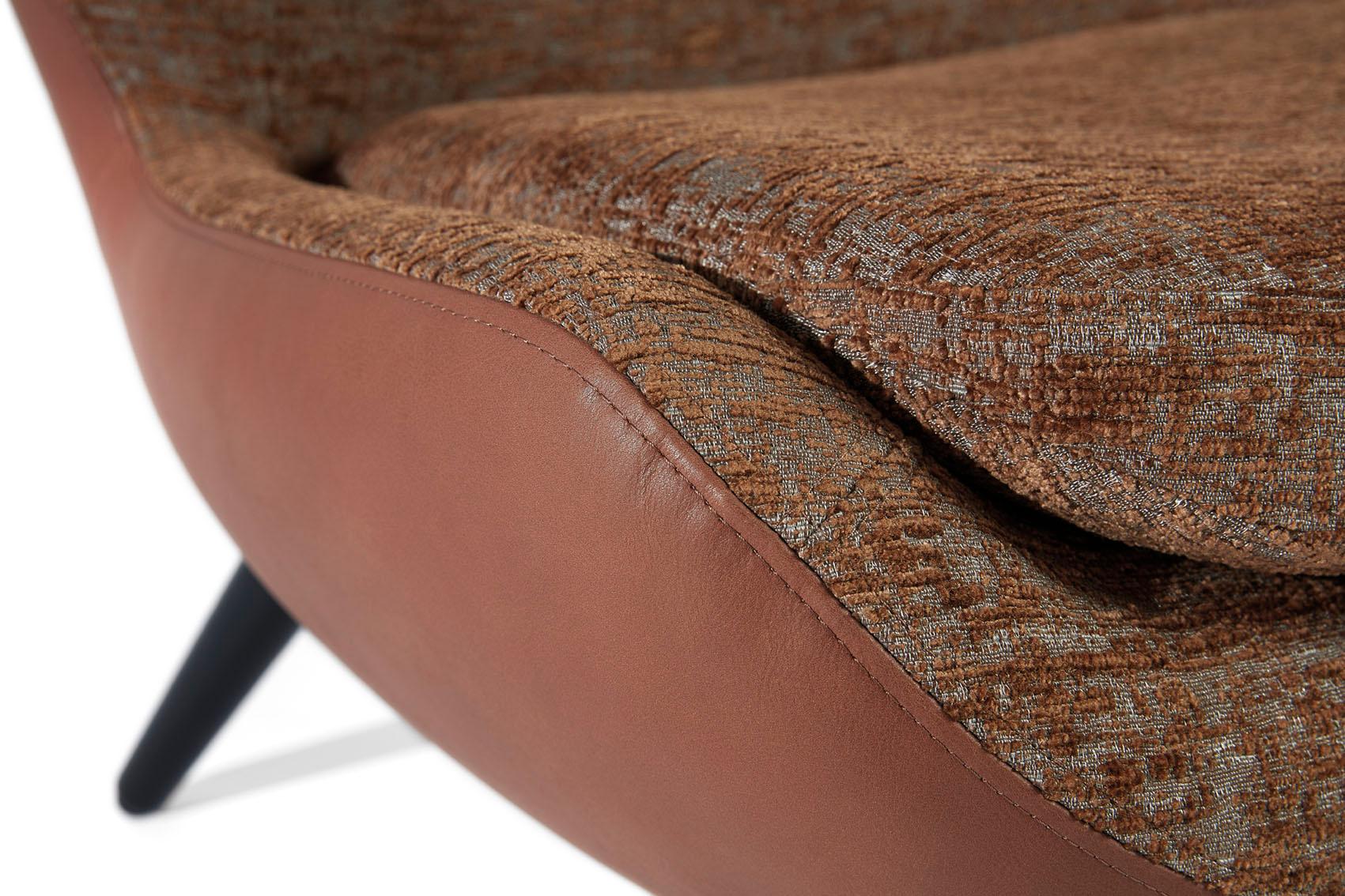 Structure du fauteuil en matériau composite Piétement Ebène Moka mat ou Laqué noir mat Neuf - En vente à London, GB