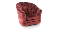 Cadre de fauteuil en bois massif et bois Finition bronze ou argent antique