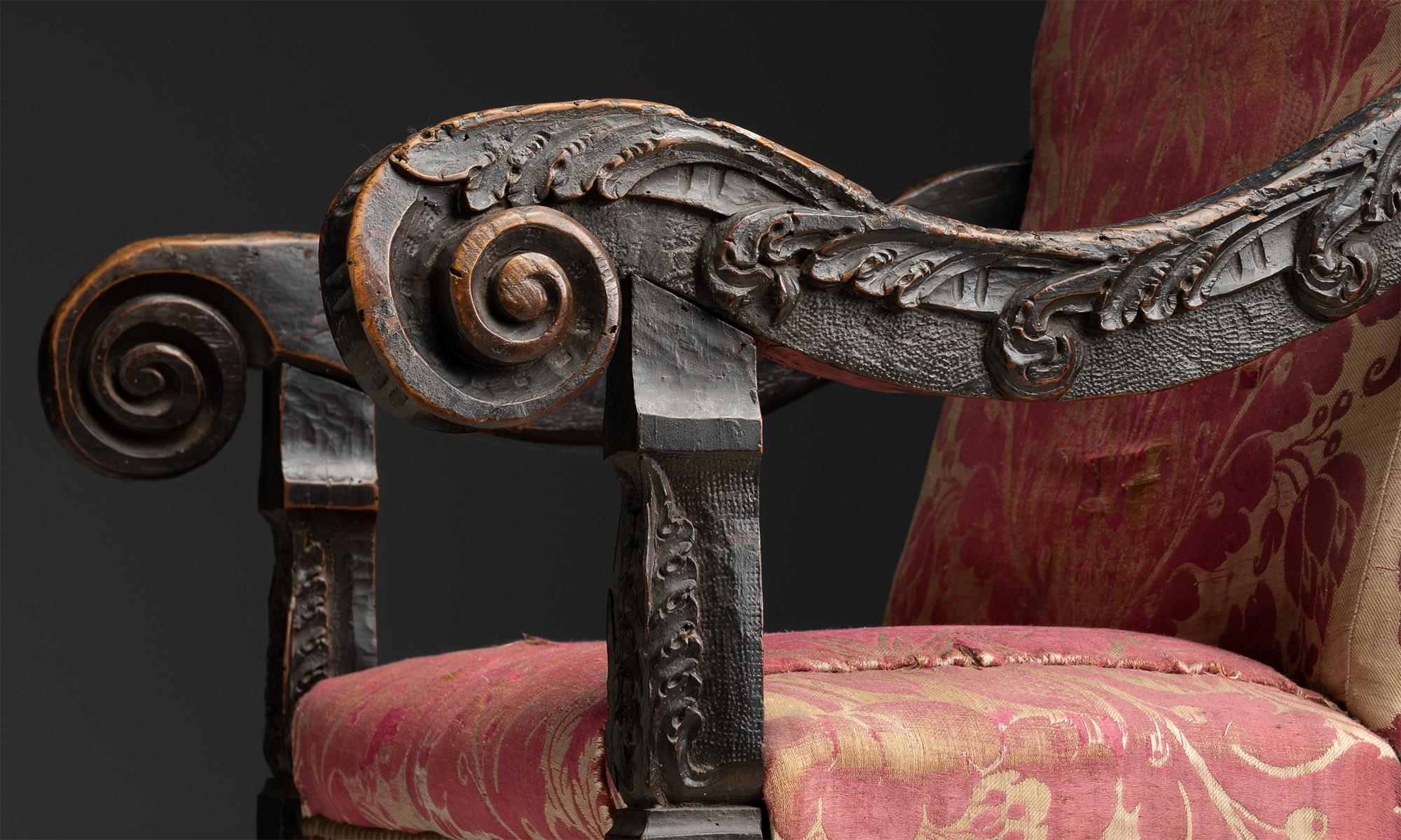 French Castle Chair,  France circa 1580