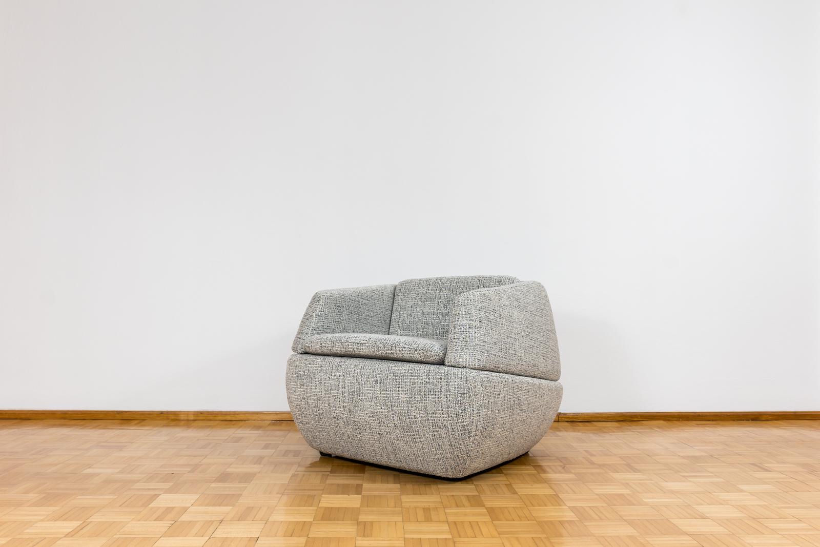 Customizable Space Age Lounge Chair From Lubuskie Fabryki Mebli, 1970s For Sale 3