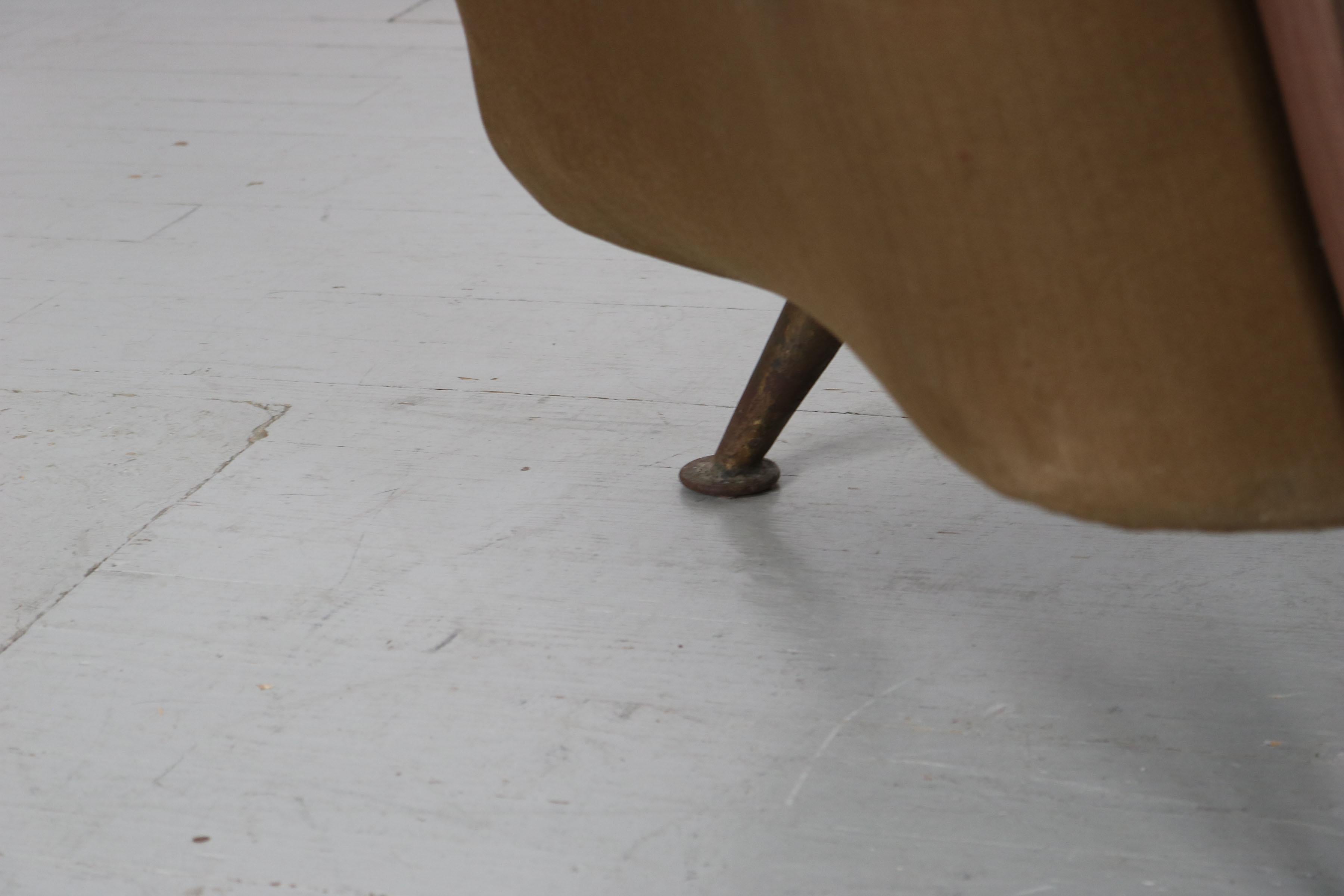 Armchair from the first-class cabin of the Italian express train Settebello, 50s For Sale 8