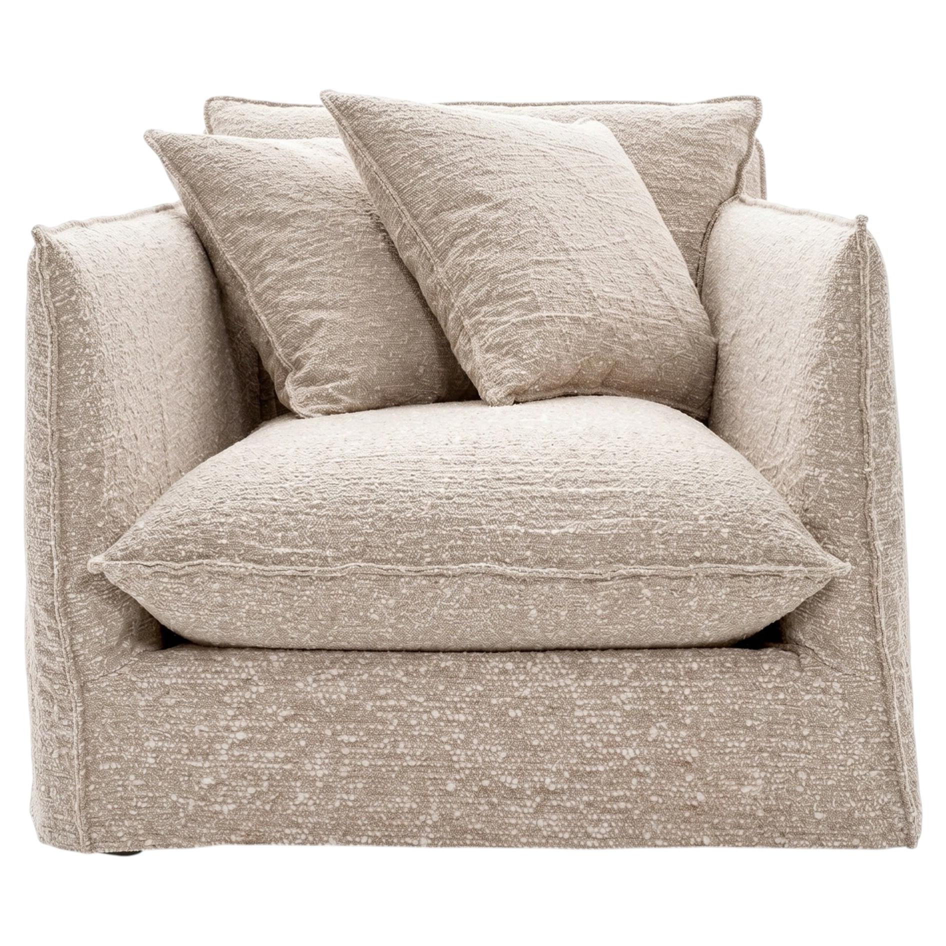 Armchair Gervasoni Ghost 01 - Birds Seagull - design Paola Navone