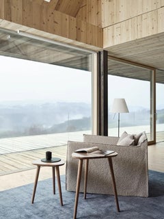 Sillón Gervasoni Ghost 01 - Lino Blanco - diseño Paola Navone