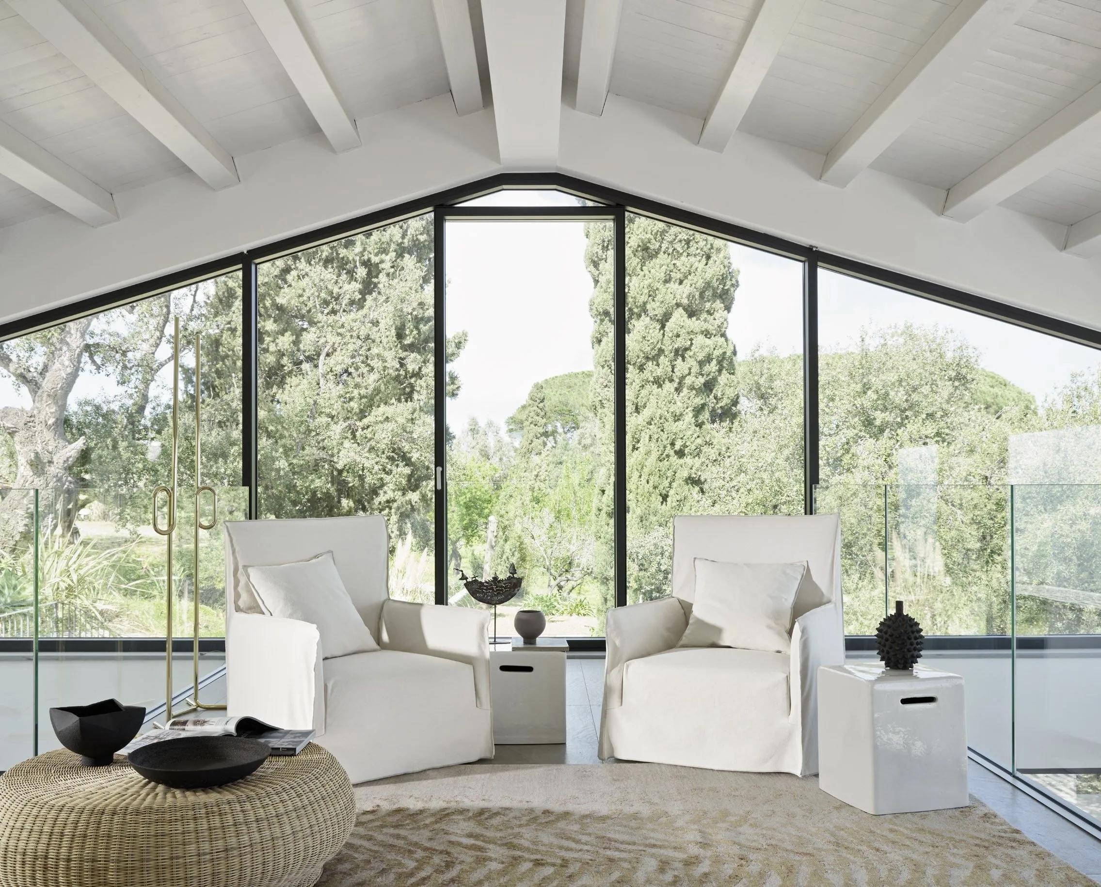 Armchair Gervasoni Ghost 04 - design Paola Navone In New Condition For Sale In Alcamo, IT