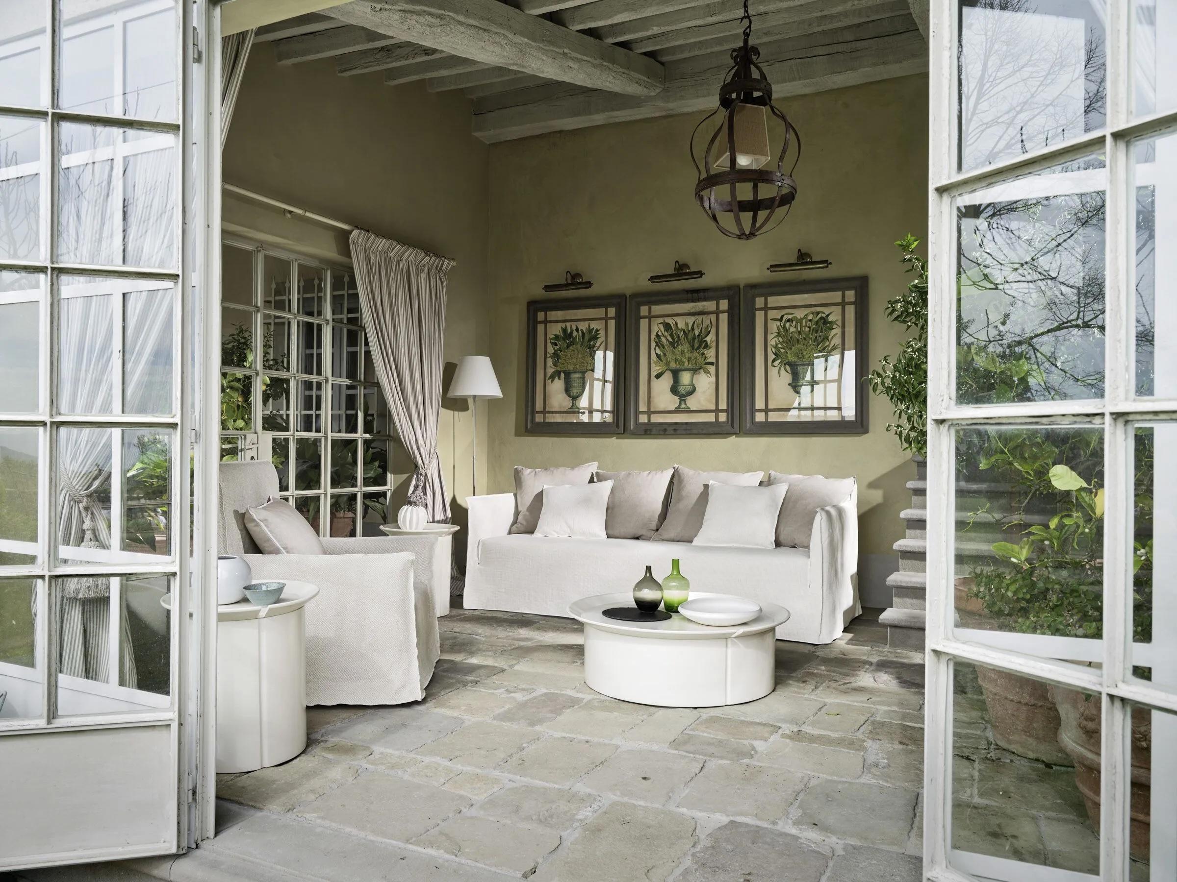 Contemporary Armchair Gervasoni Ghost 04 - design Paola Navone For Sale