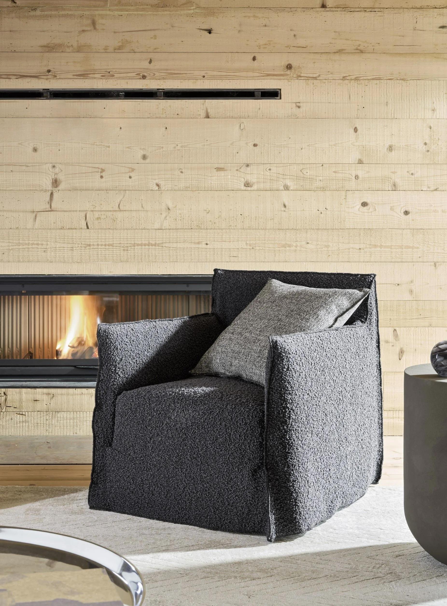Italian Armchair Gervasoni Ghost 05 - design Paola Navone For Sale