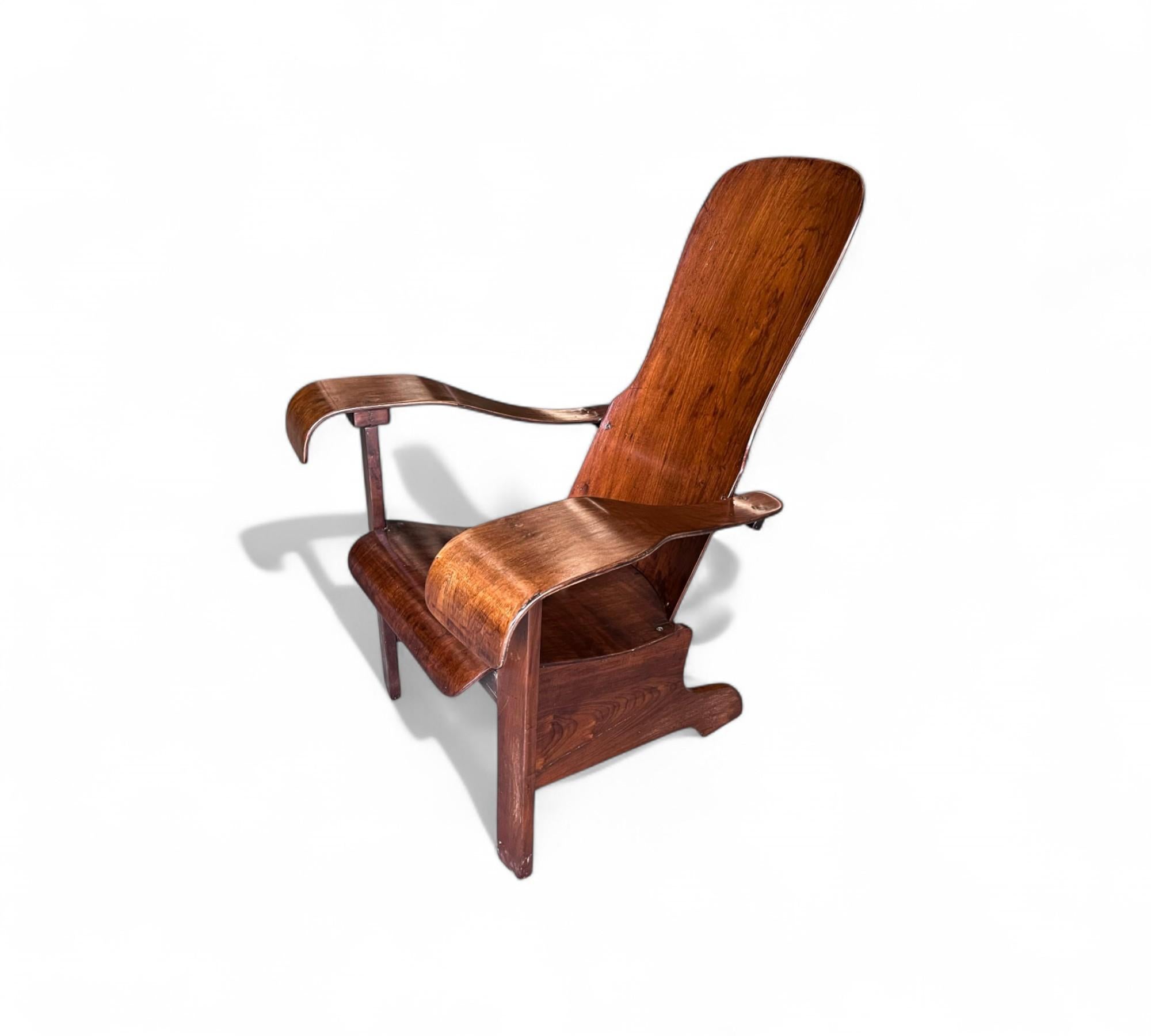 Armchair in Bentwood by Cimo, c. 1950s For Sale 2