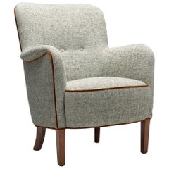 Armchair in Bouclé by Frode Holm 'Attr.' for Illums Bolighus, Denmark, 1960s