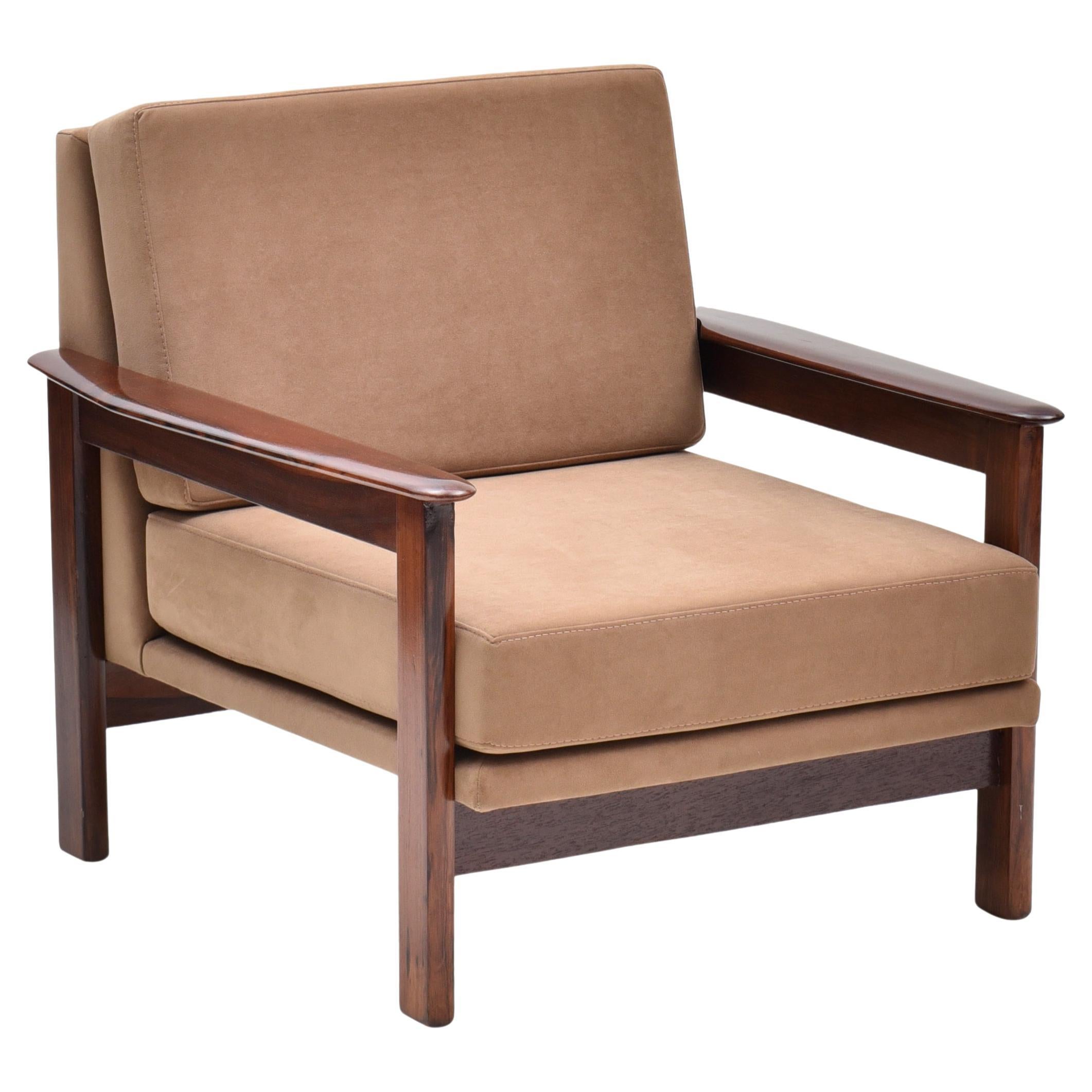 Visionnaire Cà Foscari Armchair in Wood with Upholstery by Alessandro