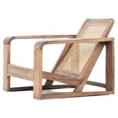 Used Armchair in Cane, 1950