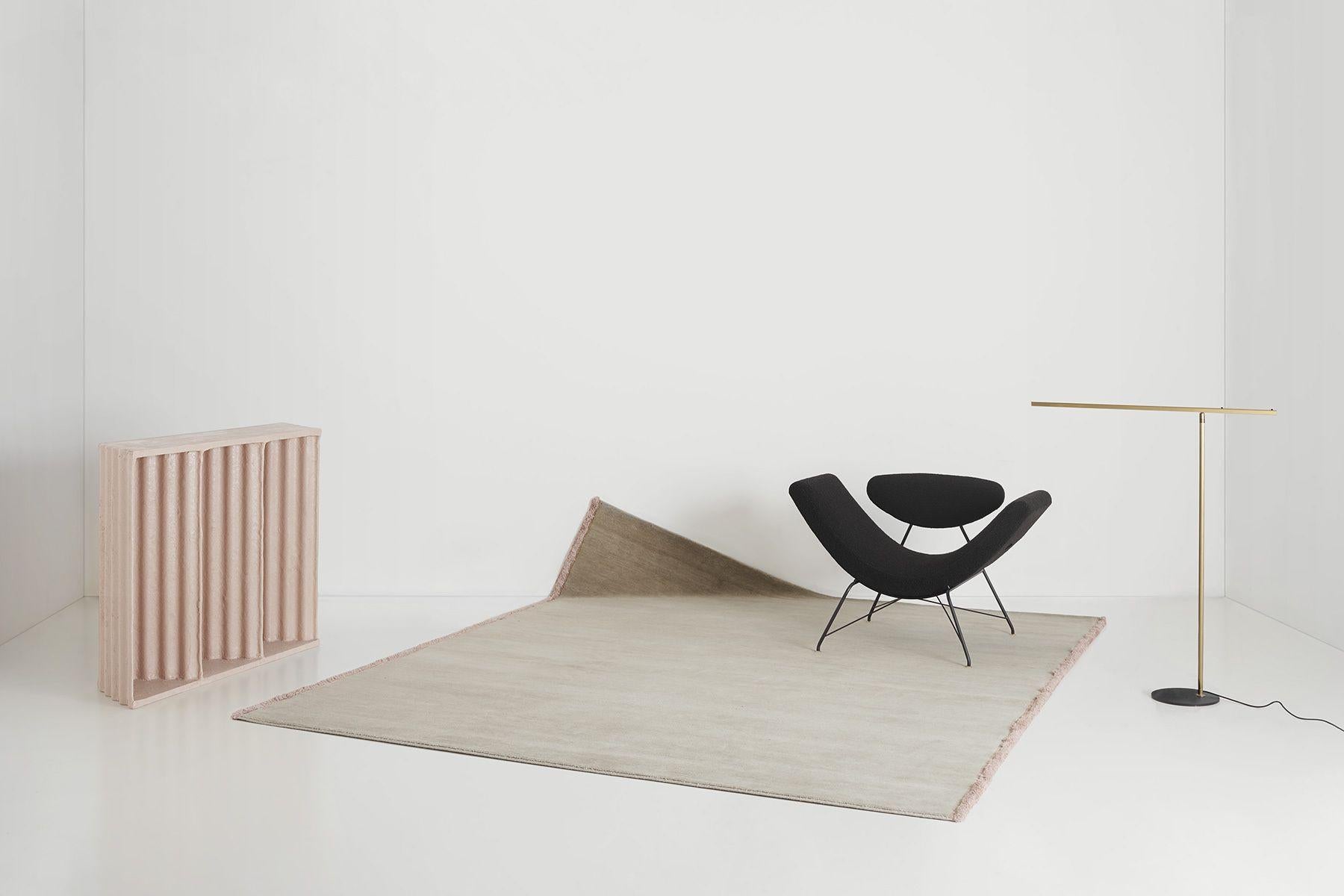 Periodo contemporaneo Armchair in fabric Calantha Tacchini Reversível design Martin Eisler in vendita