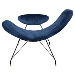 Armchair in fabric Calantha Tacchini Reversível design Martin Eisler