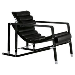 Alivar Mvsevm Transat sillón de cuero 407 diseño Eileen Gray