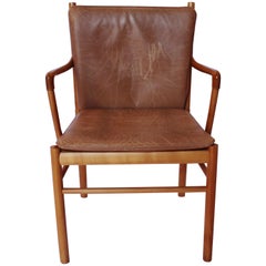 Armchair in Mahogany, model PJ-301 Designed by Ole Wanscher, 1960s