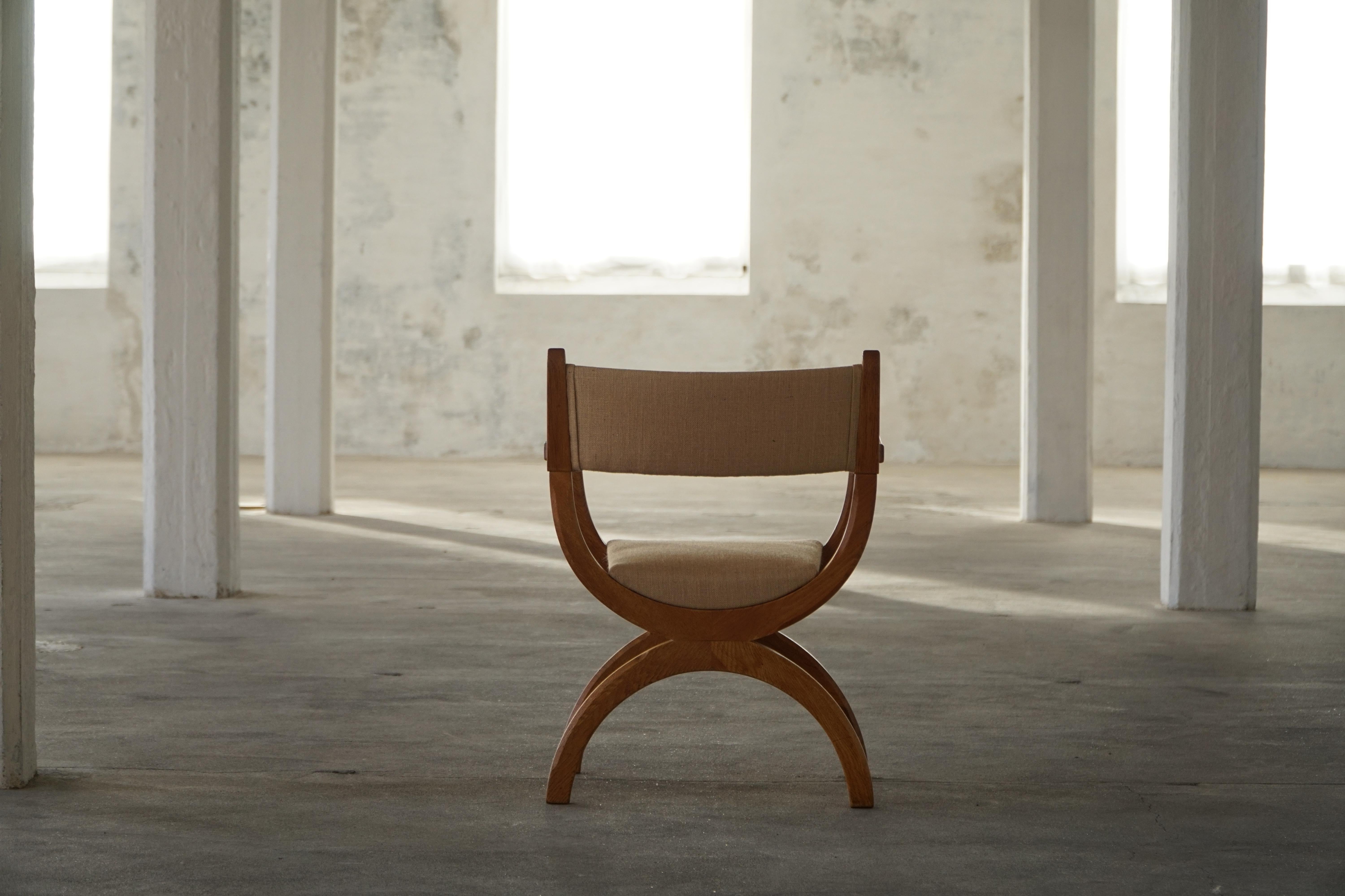 Sessel in Eiche & Hessisch, Modell 