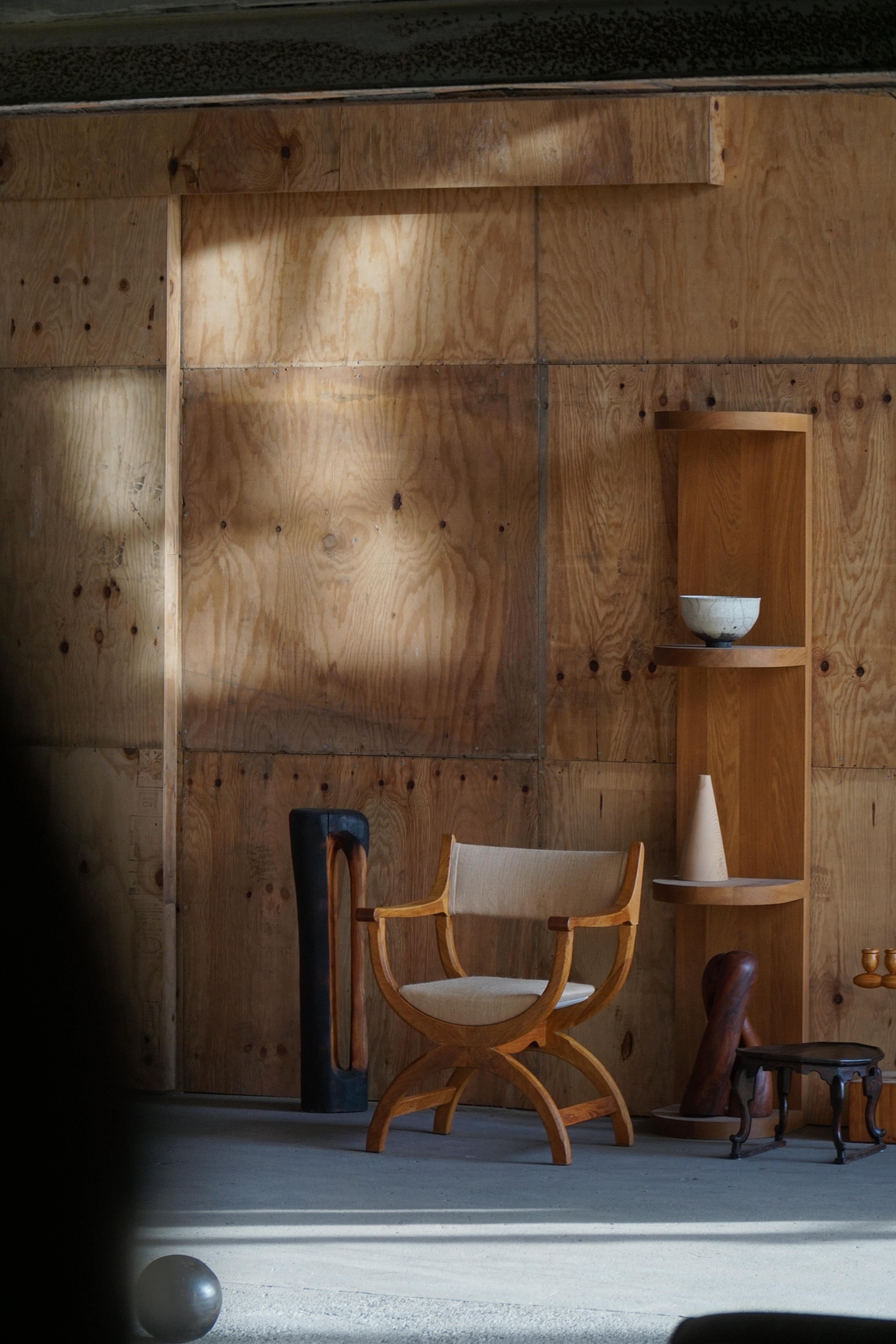 Ein feiner und eleganter dänischer Modern-Sessel, entworfen von Henning (Henry) Kjærnulf für EG Kvalitetsmøbel, Dänemark, 1960er Jahre, Modell 