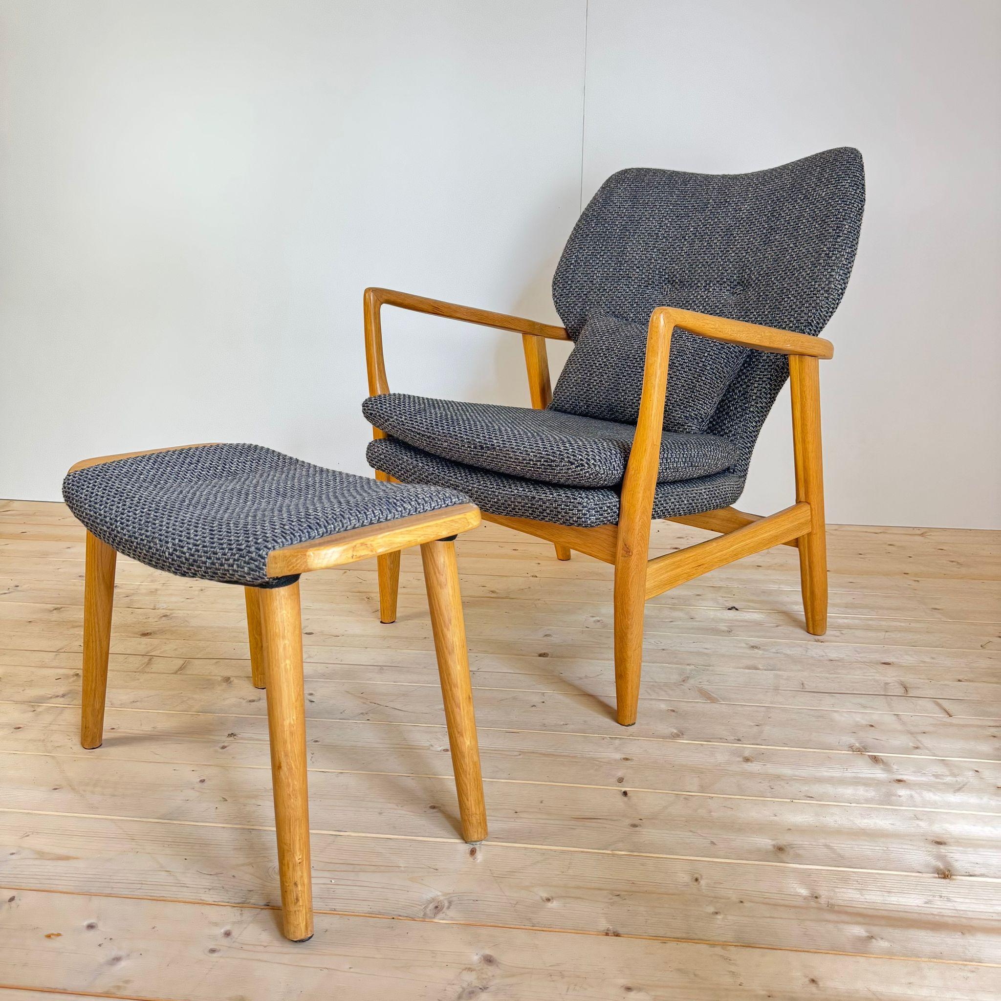 Legno Armchair in oak wood, Denmark 1960 in vendita
