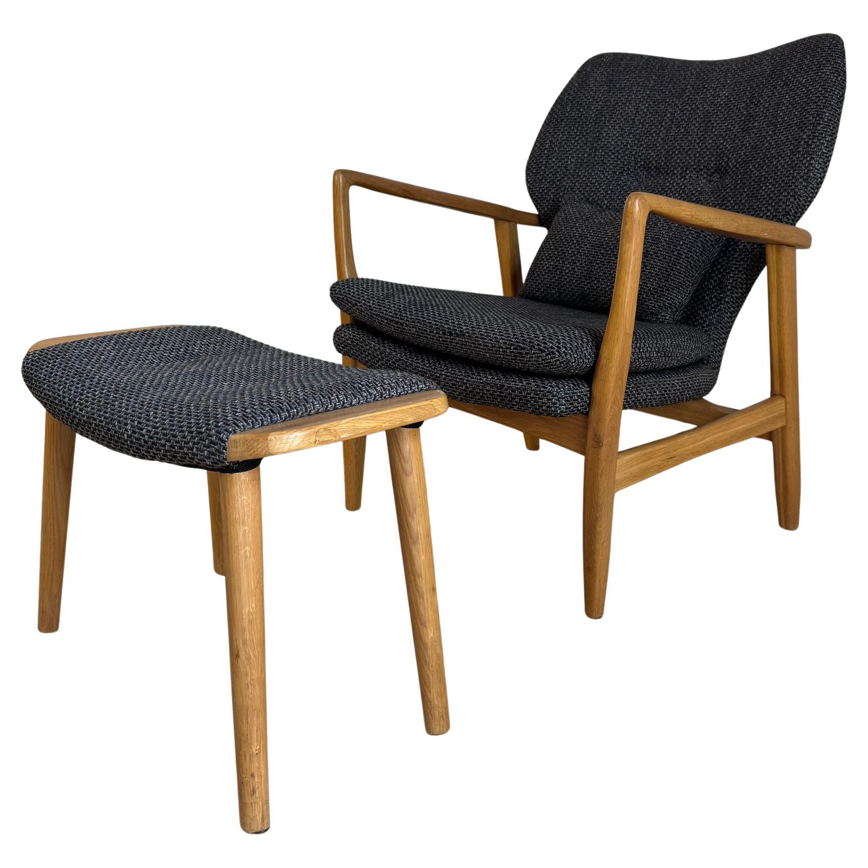 Armchair in oak wood, Denmark 1960 in vendita