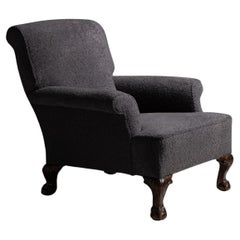 Armchair in Rosemary Hallgarten Teddy Mohair, circa 1900